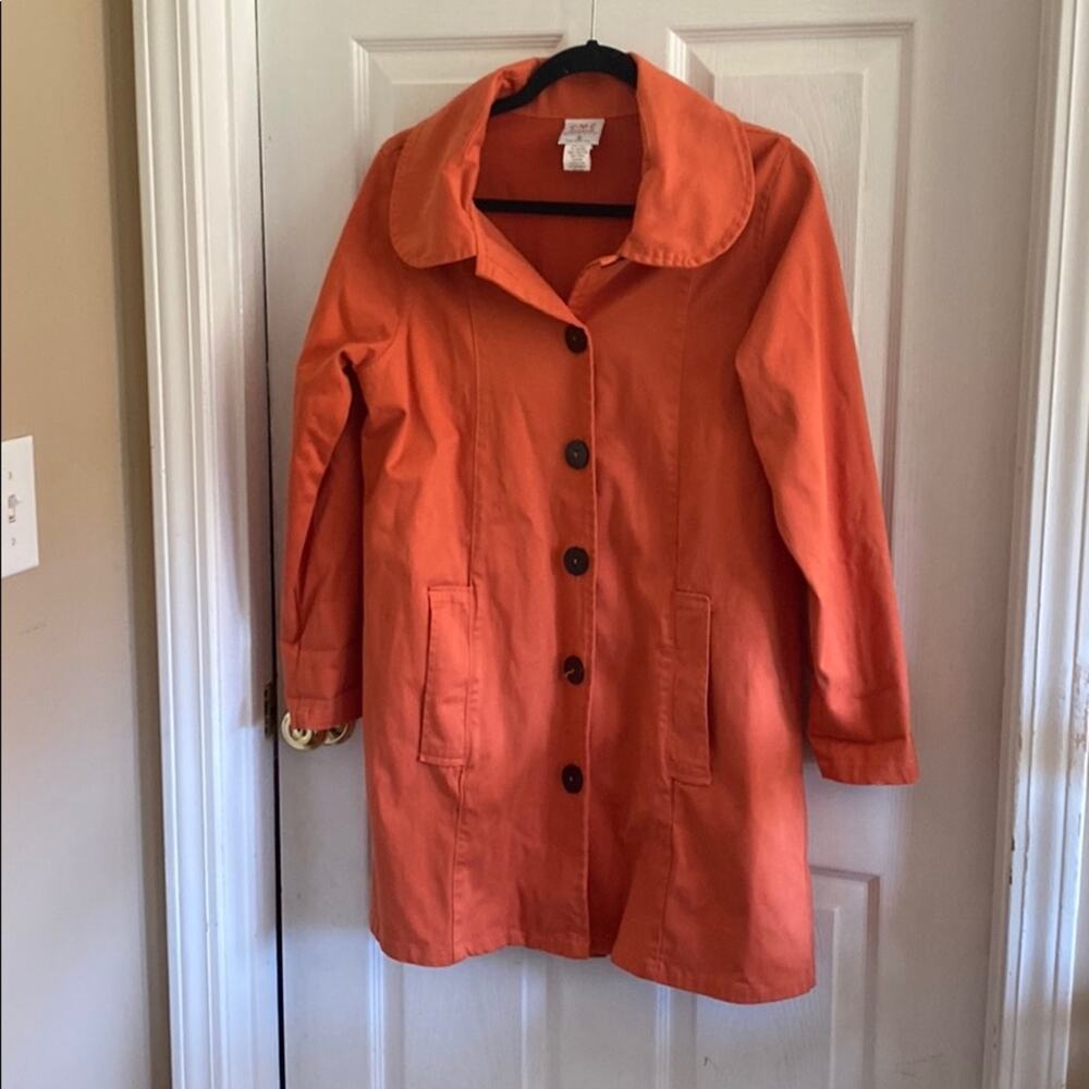 CMC S button down cotton blend jacket
